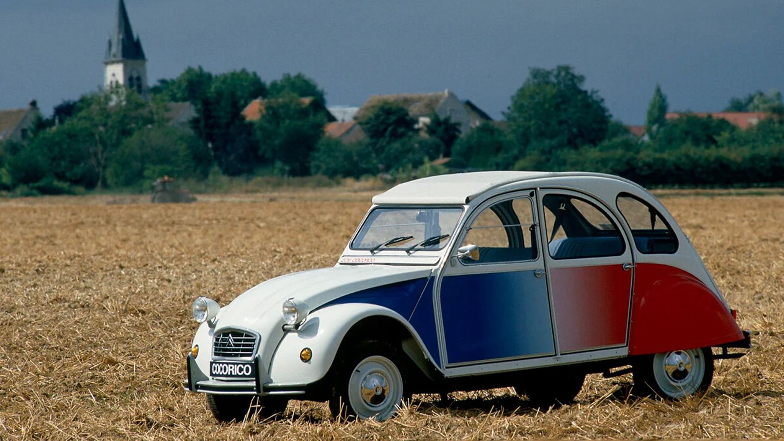 Citroen 2 CV Cocorico: Το Μουντιαλικό αυτοκίνητο της Εθνικής Γαλλίας